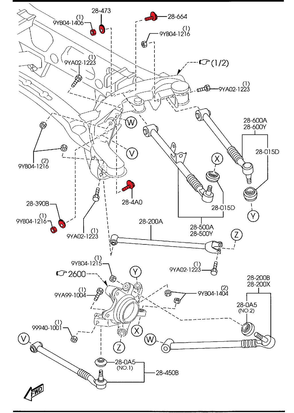 SPL Parts Eccentric Lockout Kit (Camber & Toe)