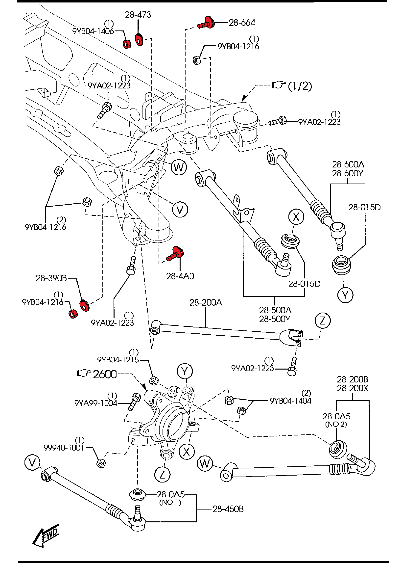 SPL Parts Eccentric Lockout Kit (Camber & Toe)