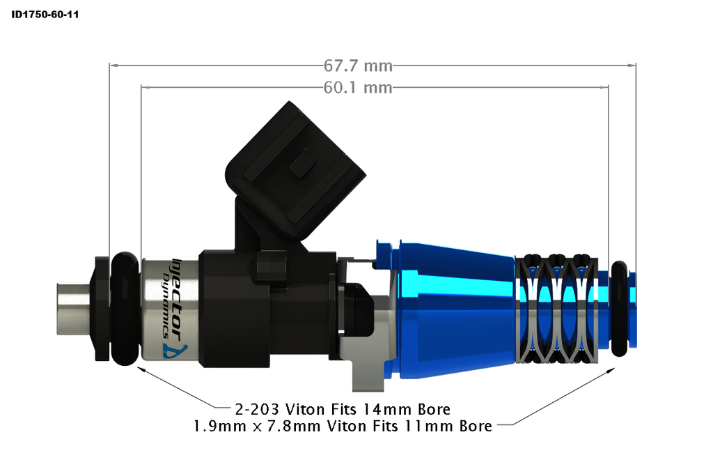 Injector Dynamics 1750-XDS Injectors