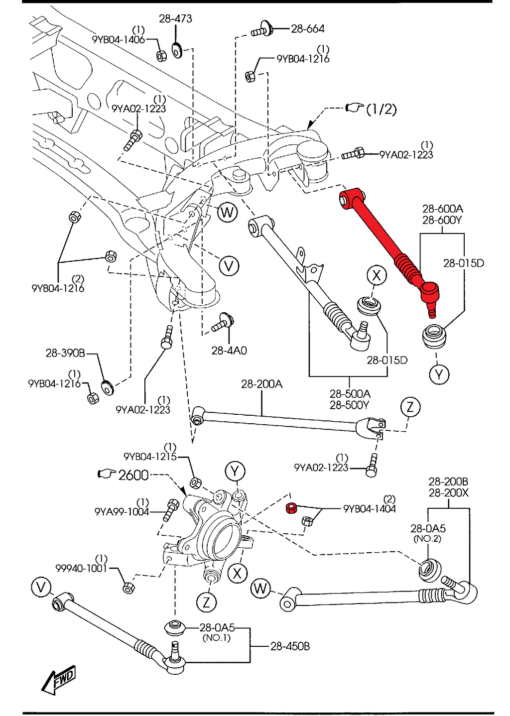 SPL Parts Rear Upper Lateral Links (Camber)