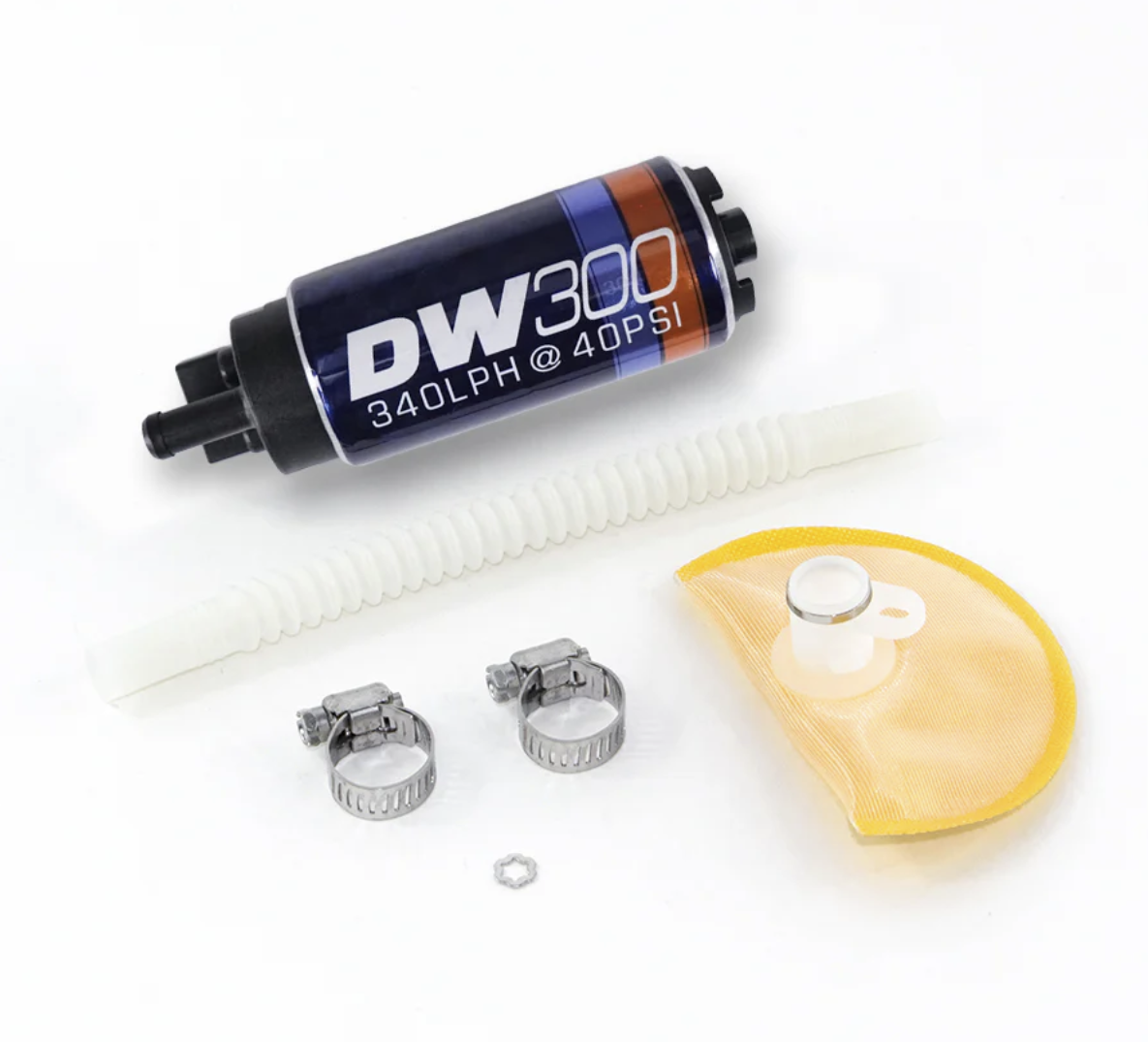 DeatschWerks DW300 340 LPH In-Tank Fuel Pump w/ Install Kit